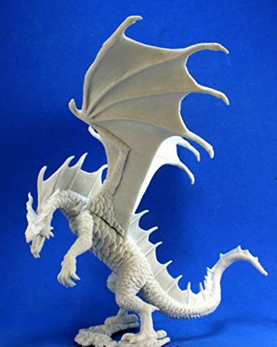 Pechetruite 1 x Cinder Dragon - Reaper Bones Miniature zum Rollenspiel Kriegsspiel - 77328 von REAPER MINIATURES
