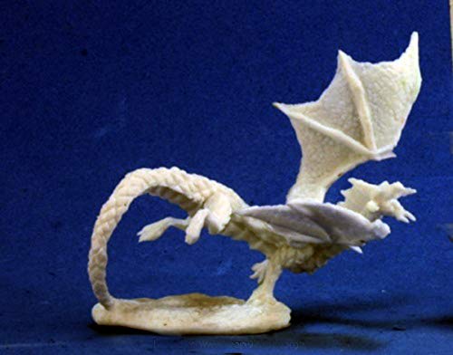 Pechetruite 1 x Dragon HATCHLING Black - Reaper Bones Miniature zum Rollenspiel Kriegsspiel - 77273 von Pechetruite