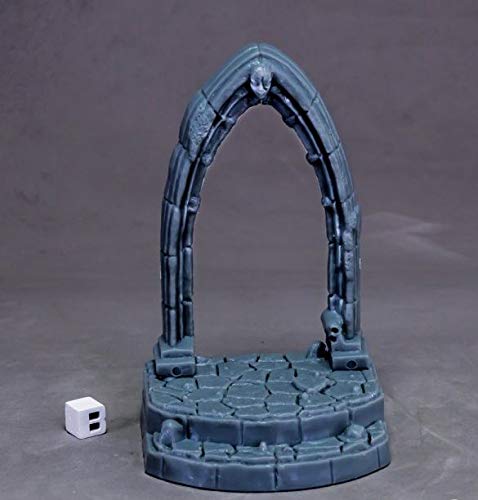 Pechetruite 1 x Graveyard ENTRYWAY - Reaper Bones Miniature zum Rollenspiel Kriegsspiel - 77640 von Pechetruite