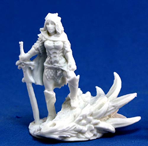 Pechetruite 1 x JANAN Dragon Slayer- Reaper Bones Miniature zum Rollenspiel Kriegsspiel - 77039 von Reaper