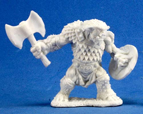 Pechetruite 1 x KEEG Chasseur Bugbear - Reaper Bones Miniature zum Rollenspiel Kriegsspiel - 77233 von REAPER MINIATURES