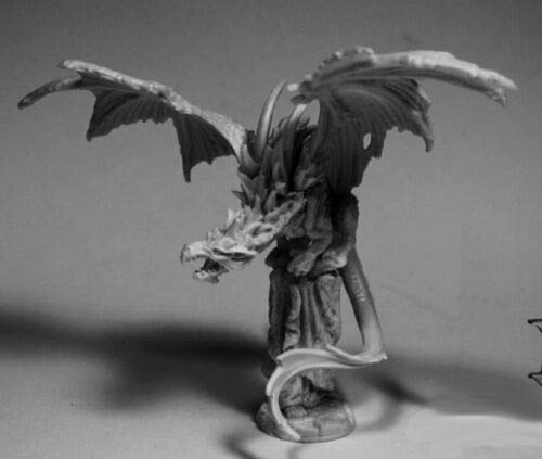 Pechetruite 1 x Temple Dragon - Reaper Bones Miniature zum Rollenspiel Kriegsspiel - 77503 von Pechetruite
