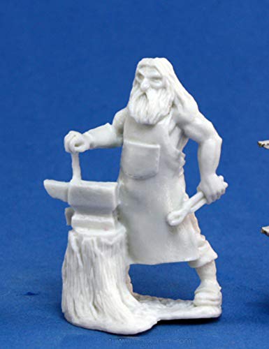 Pechetruite 1 x Townsfolk Blacksmith - Reaper Bones Miniature zum Rollenspiel Kriegsspiel - 77142 Pechetruite 1 x Townsfolk Blacksmith - Reaper Bones Miniature zum Rollenspiel Kriegsspiel - 77142 von Pechetruite