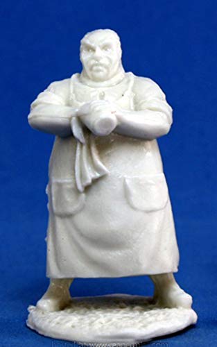 Pechetruite 1 x Townsfolk Innkeeper - Reaper Bones Miniature zum Rollenspiel Kriegsspiel - 77084 von Pechetruite