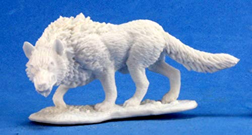 Pechetruite 1 x WARG Giant Wolf - Reaper Bones Miniature zum Rollenspiel Kriegsspiel - 77202 von REAPER MINIATURES