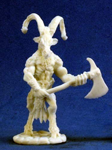 Pechetruite 1 x Warrior BEASTMAN v2 - Reaper Bones Miniature zum Rollenspiel Kriegsspiel - 77253 von Pechetruite