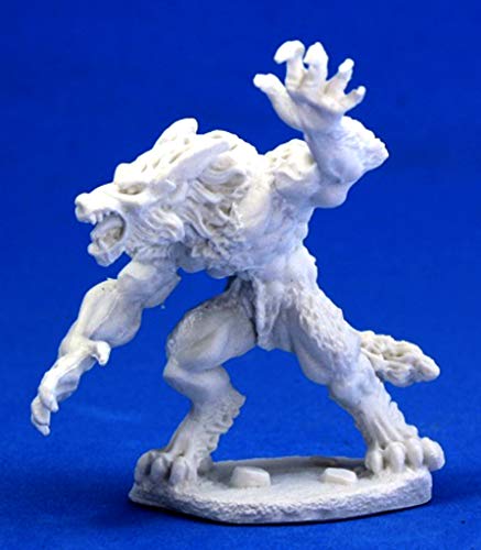 Pechetruite 1 x Werewolf - Reaper Bones Miniature zum Rollenspiel Kriegsspiel - 77009 von REAPER MINIATURES