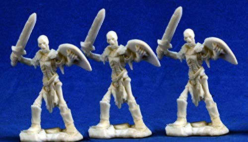 Pechetruite 3 x GUARDIEN Sword Skeleton - Reaper Bones Miniature zum Rollenspiel Kriegsspiel - 77240 Pechetruite 3 x GUARDIEN Sword Skeleton - Reaper Bones Miniature zum Rollenspiel Kriegsspiel - 77240 von Pechetruite