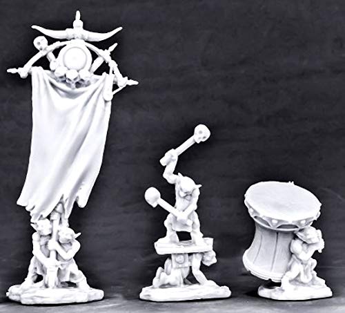 Pechetruite 3 x Goblin Honor Guard - Reaper Bones Miniature zum Rollenspiel Kriegsspiel - 77567 von Pechetruite