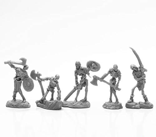 Pechetruite 5 x BOG Skeletons - Reaper Bones Miniature zum Rollenspiel Kriegsspiel - 44115 Pechetruite 5 x BOG Skeletons - Reaper Bones Miniature zum Rollenspiel Kriegsspiel - 44115 von Pechetruite