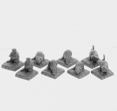 Pechetruite 6 x Giant Rats - Reaper Bones Miniature zum Rollenspiel Kriegsspiel - 77016 Pechetruite 6 x Giant Rats - Reaper Bones Miniature zum Rollenspiel Kriegsspiel - 77016 von Pechetruite