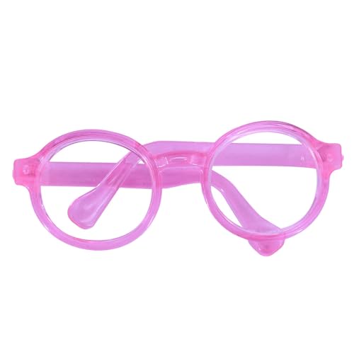 Puppenkleidung für Zubehör, stilvolles Kawaii-Outfit-Set, geeignet für 15 cm und 17 cm große Puppen, Kleid zum Beeindrucken von Puppen, Bekleidungsset Ersatz (keine Puppe) (Brille 1) von PeeToos