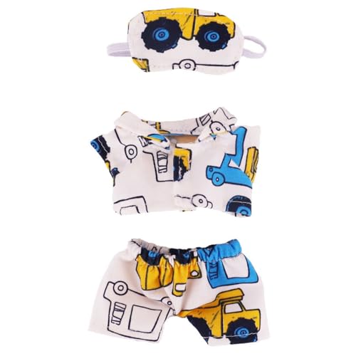 Puppenkleidung für Zubehör, stilvolles Kawaii-Outfit-Set, geeignet für 15 cm und 17 cm große Puppen, Kleid zum Beeindrucken von Puppen, Bekleidungsset Ersatz (keine Puppe) (Stil 2) von PeeToos