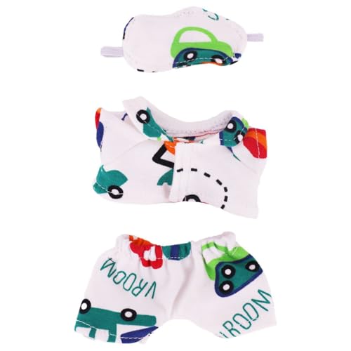Puppenkleidung für Zubehör, stilvolles Kawaii-Outfit-Set, geeignet für 15 cm und 17 cm große Puppen, Kleid zum Beeindrucken von Puppen, Bekleidungsset Ersatz (keine Puppe) (Stil 4) von PeeToos