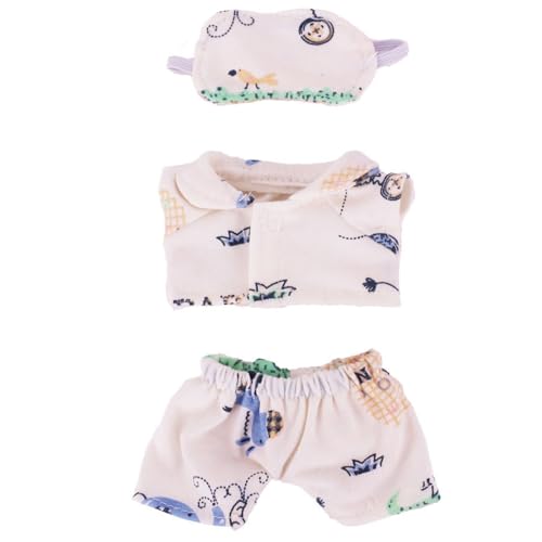Puppenkleidung für Zubehör, stilvolles Kawaii-Outfit-Set, geeignet für 15 cm und 17 cm große Puppen, Kleid zum Beeindrucken von Puppen, Bekleidungsset Ersatz (keine Puppe) (Stil 5) von PeeToos