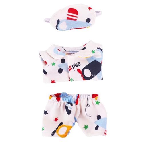 Puppenkleidung für Zubehör, stilvolles Kawaii-Outfit-Set, geeignet für 15 cm und 17 cm große Puppen, Kleid zum Beeindrucken von Puppen, Bekleidungsset Ersatz (keine Puppe) (Stil 6) von PeeToos