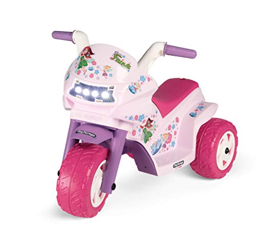 Peg Perego Kinder 6V Mini Fairy Dreirad Motorrad pink von Peg Perego