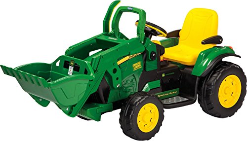 Peg Perego – John Deere Baggerlader, OR0068, Gelb/Grün von Peg Perego