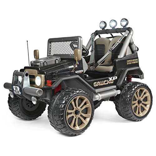 Peg Perego Gaucho XP – Elektro-Geländefahrzeug für Kinder ab 3 Jahren, mit LED-Lichtern, Geräuschen, FM-Radio und wiederaufladbarem Akku 24 V Peg Perego Gaucho XP – Elektro-Geländefahrzeug für Kinder ab 3 Jahren, mit LED-Lichtern, Geräuschen, FM-Radio und wiederaufladbarem Akku 24 V von Peg Perego
