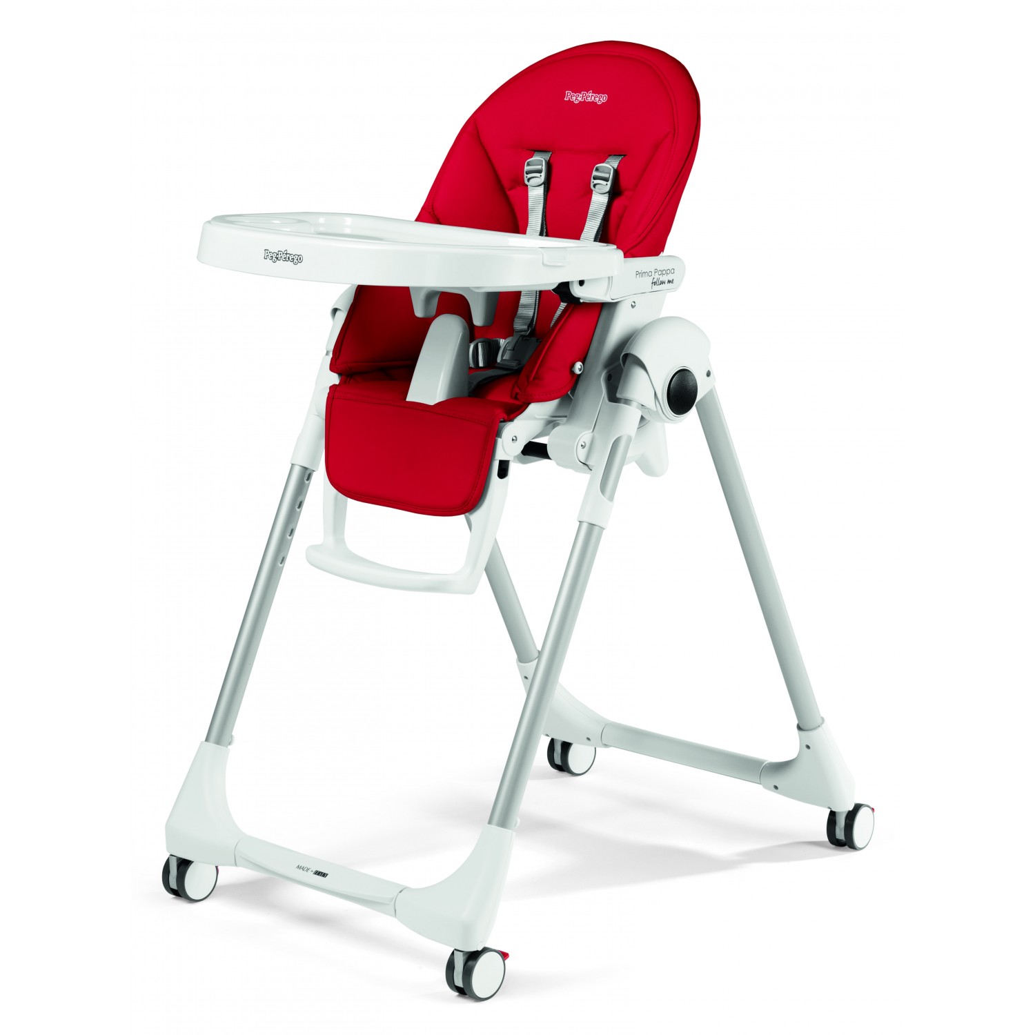 Peg Perego Hochstuhl Mit Baby-liegefunktion Prima Pappa Zero3, Fragola Peg Perego Hochstuhl Mit Baby-liegefunktion Prima Pappa Zero3, Fragola von Peg Perego