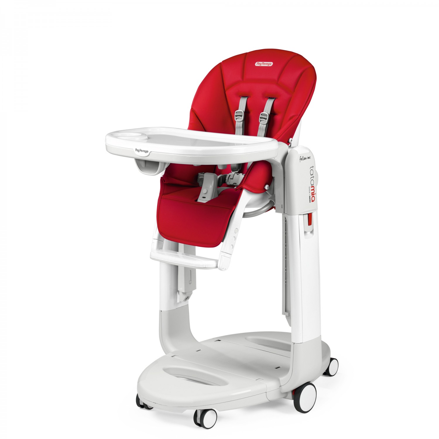 Peg Perego Hochstuhl Mit Baby-liegefunktion Und Schaukel Tatamia Black/fragola Peg Perego Hochstuhl Mit Baby-liegefunktion Und Schaukel Tatamia Black/fragola von Peg Perego
