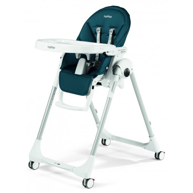 Peg Perego Hochstuhl Prima Pappa Follow Me Petrolio Lederimitat Peg Perego Hochstuhl Prima Pappa Follow Me Petrolio Lederimitat von Peg Perego