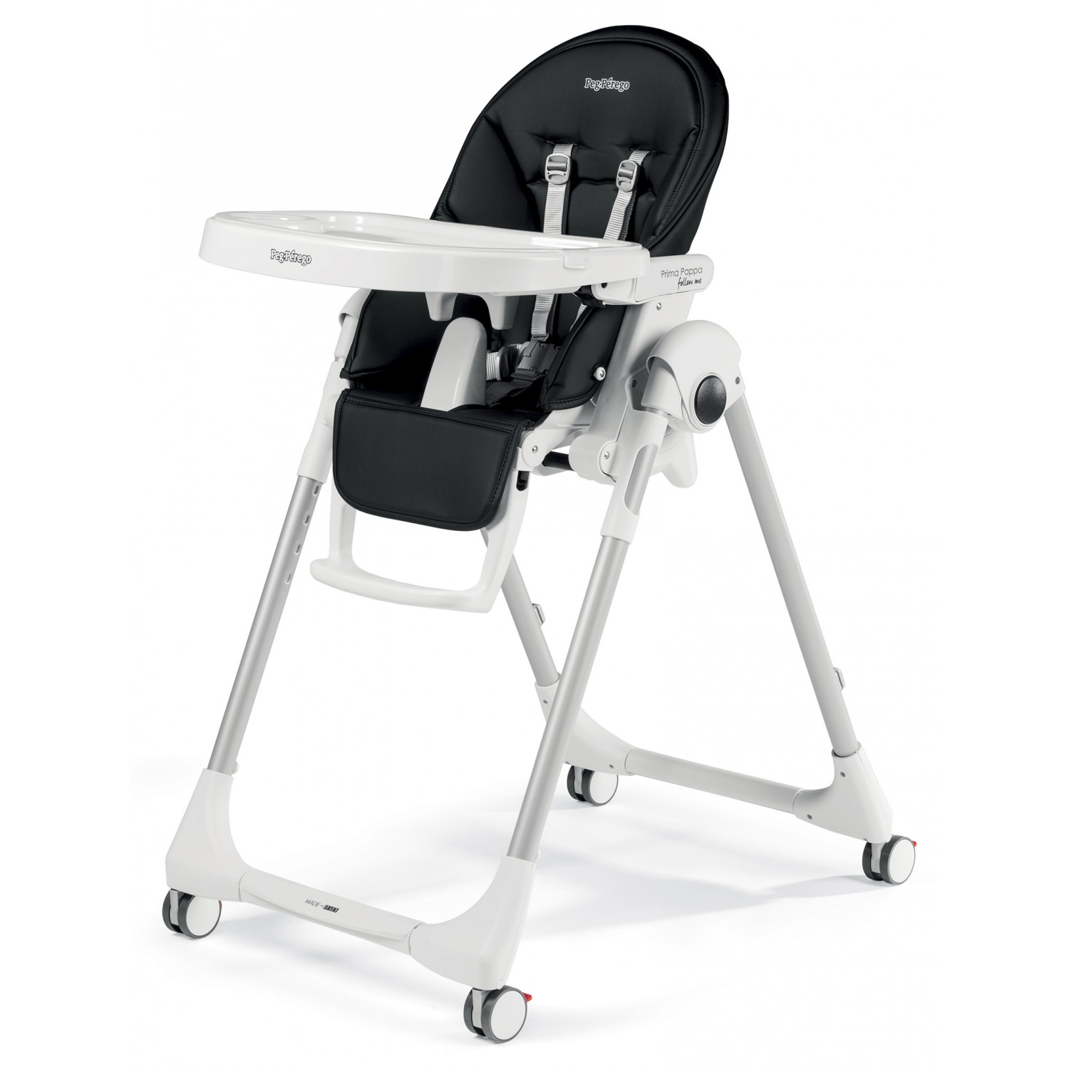 Peg Perego Hochstuhl Prima Pappa Follow me Licorice Lederimitat Peg Perego Hochstuhl Prima Pappa Follow me Licorice Lederimitat von Peg Perego
