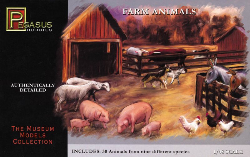 30 Farm-Tiere 30 Farm-Tiere von Pegasus Hobbies