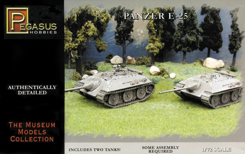 German E-25 tank German E-25 tank von Pegasus Hobbies