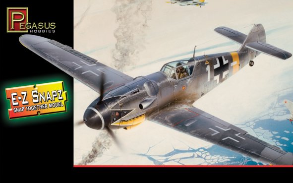 Messerschmitt Bf 109 G-6 Snap Kit Messerschmitt Bf 109 G-6 Snap Kit von Pegasus Hobbies