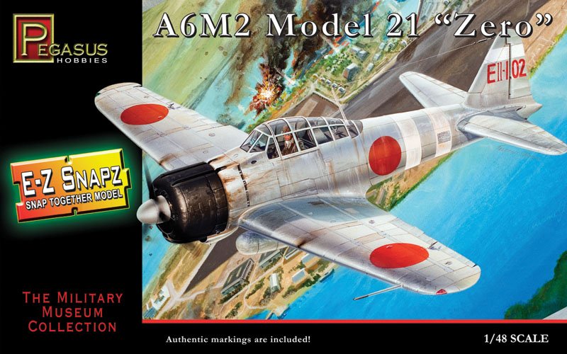 Mitsubishi Zero A6M2 Model 21 Mitsubishi Zero A6M2 Model 21 von Pegasus Hobbies