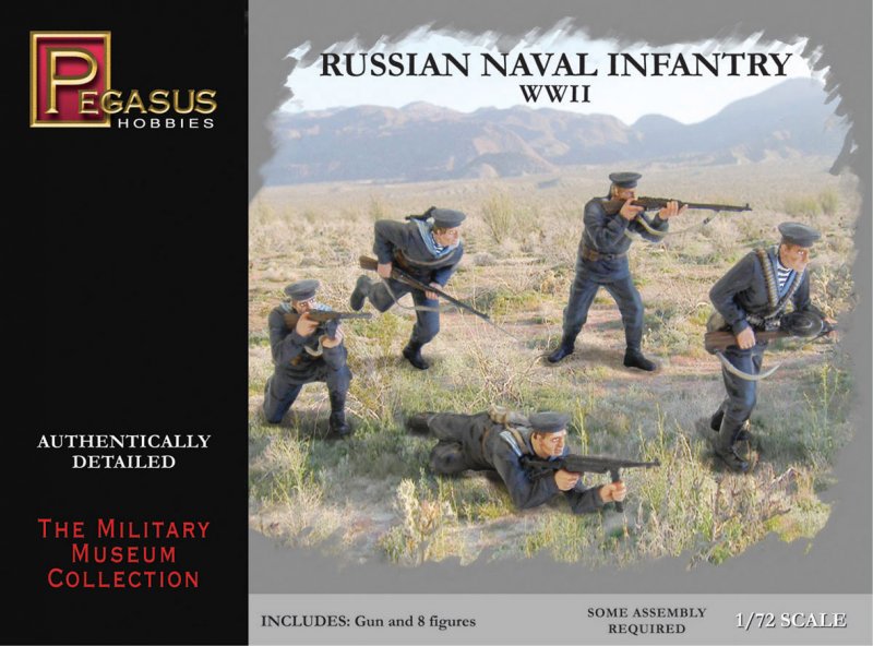 Russian Naval Infantry WWII Russian Naval Infantry WWII von Pegasus Hobbies