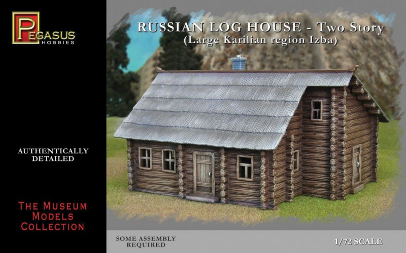 Russian storey log house 1 piece Russian storey log house 1 piece von Pegasus Hobbies
