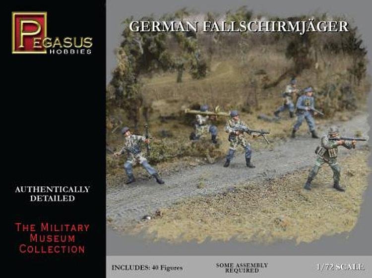 WWII: Deutsche Fallschirmjäger WWII: Deutsche Fallschirmjäger von Pegasus Hobbies