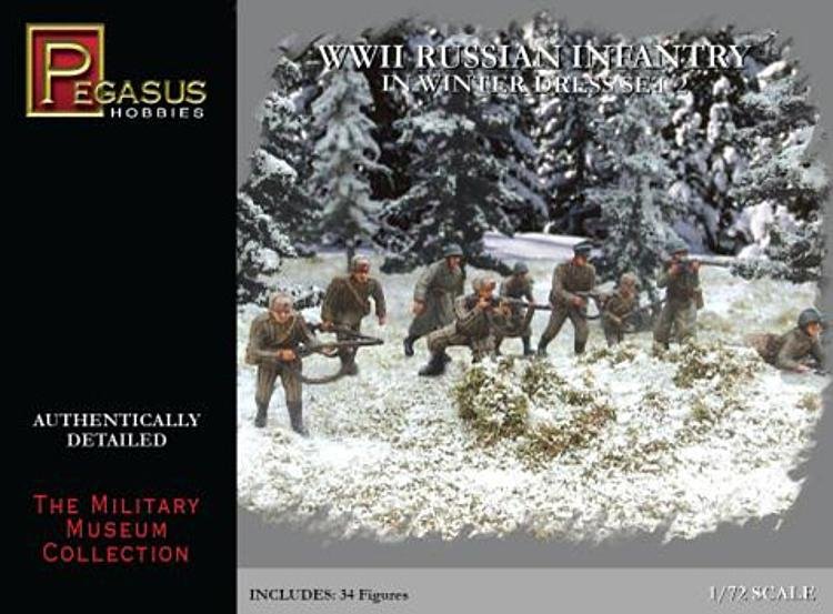 WWII: Russische Infanterie in Winterkleidung WWII: Russische Infanterie in Winterkleidung von Pegasus Hobbies
