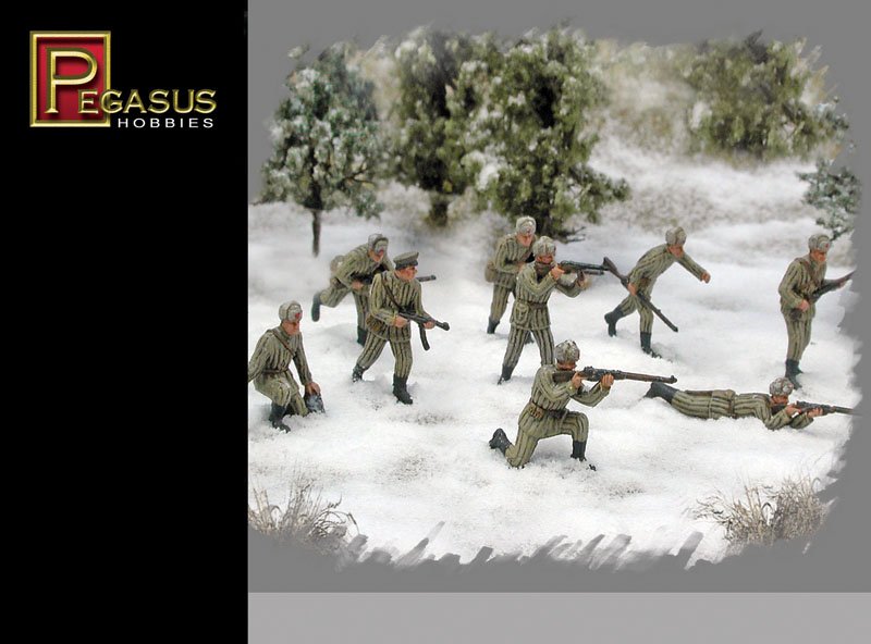 WWII: Russische Infanterie in Winteruniform WWII: Russische Infanterie in Winteruniform von Pegasus Hobbies