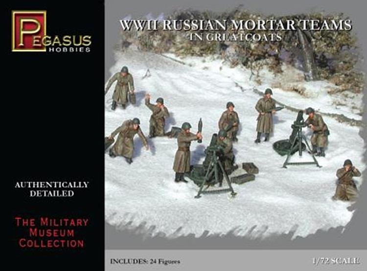 WWII: Russische Mörser-Crew WWII: Russische Mörser-Crew von Pegasus Hobbies