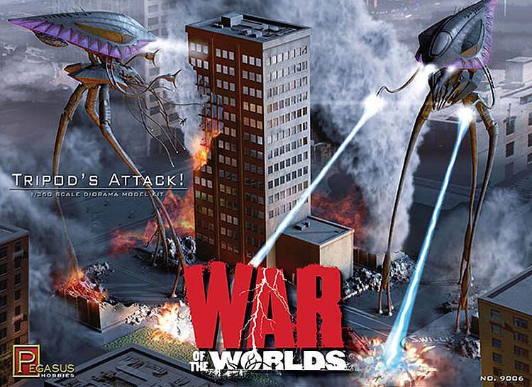 War of World, Tripods Attack War of World, Tripods Attack von Pegasus Hobbies