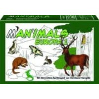 Adlung Spiele - Manimals: Europa 1, Kartenspiel von Pegasus Spiele GmbH