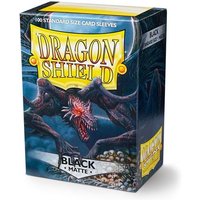 Dragon Shield: Matte  Black (100) von Pegasus Spiele GmbH