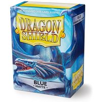 Dragon Shield: Matte  Blue (100) von Pegasus Spiele GmbH