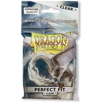 Dragon Shield: Perfect Fit Inner Sleeves  Clear/Clear (100) von Pegasus Spiele GmbH