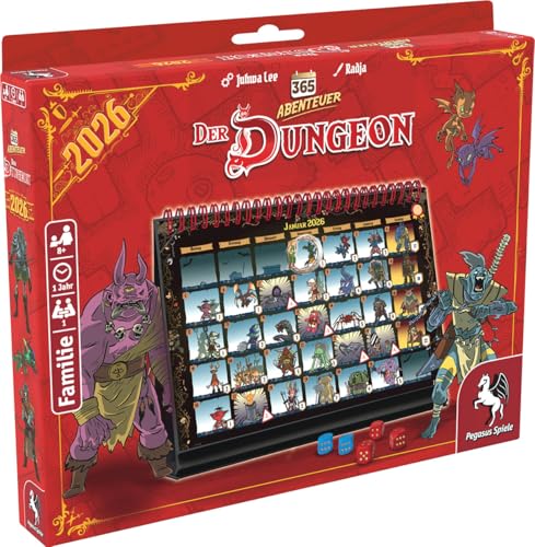 365 Abenteuer – Der Dungeon [Edition 2026] von Pegasus Spiele