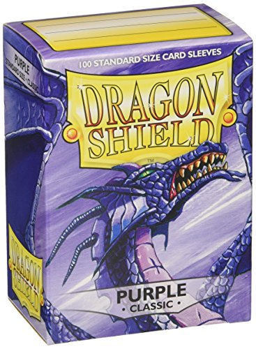 Dragon Shield ART10009 Classic Standard Size Sleeves 100pk-Purple von Fantasy Flight Games
