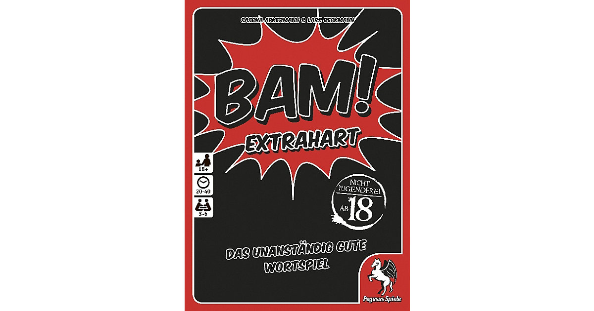 Bam! Extrahart (Kartenspiel) von Pegasus Spiele