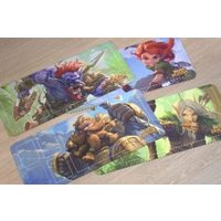 Boss Fighters QR Spielmatten (4 Stück) von Pegasus Spiele