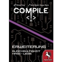 Compile - Gleichgültigkeit - Hass - Liebe (Spiel-Zubehör) von Pegasus Spiele