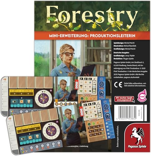 Forestry: Die Produktionsleiterin [Mini-Erweiterung] von Pegasus Spiele