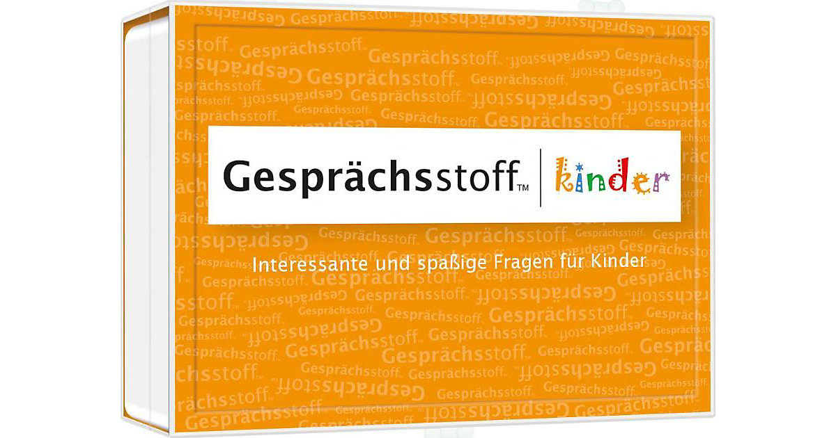 Gesprächsstoff, Kinder (Kinderspiel) von Pegasus Spiele