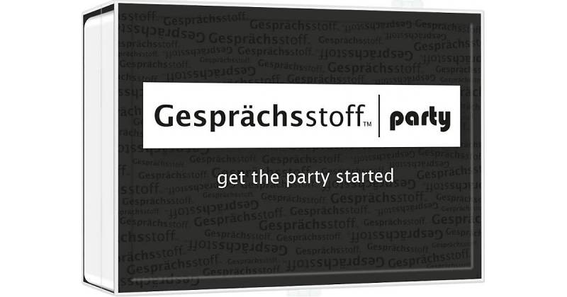 Gesprächsstoff, Party (Spiel) von Pegasus Spiele